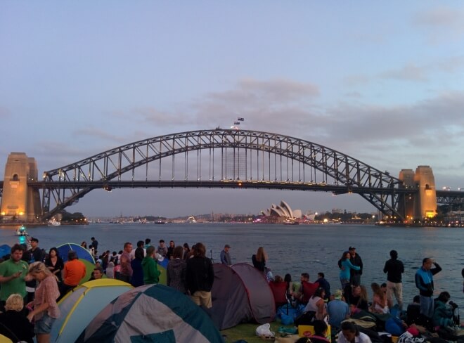 Nouvel an à Sydney