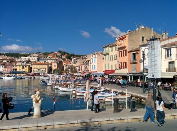 Port de Cassis côte d'azur