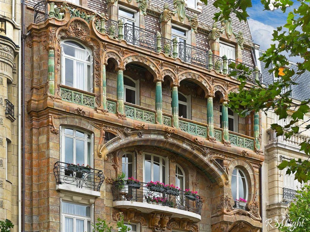 immeuble art nouveau paris insolite